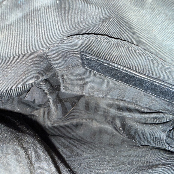 EUC!!♥️ Rebecca Minkoff Avery Saffiano Leather Black Chain Crossbody Bag - Picture 7 of 9